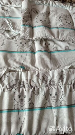 Бортики в детскую кроватку бу