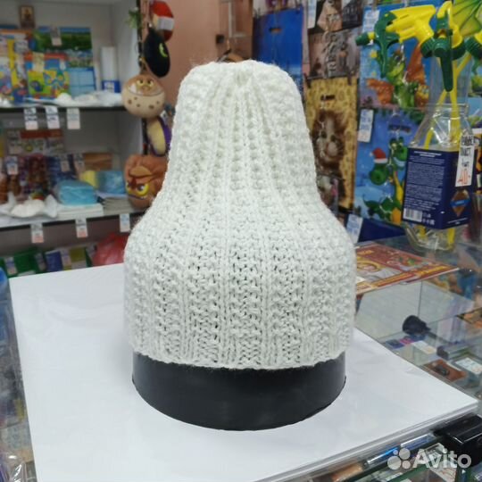 Шапка женская вязаная ручная работа