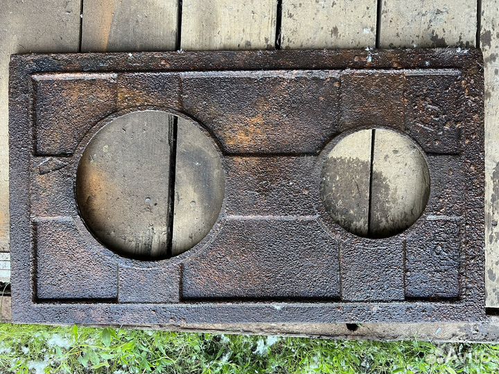 Плита печная чугунная