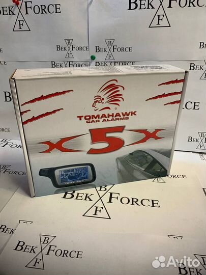 Сигнализация с автозапуском Tomahawk 5 + установка