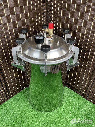 Автоклав с струбцинным креплением 36л