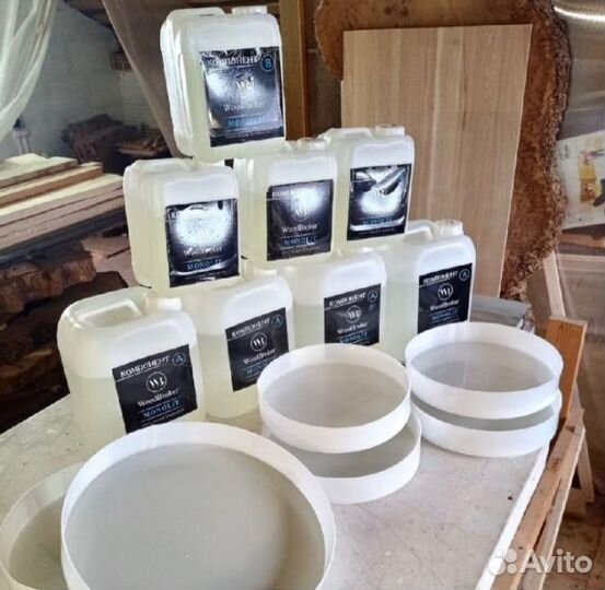 Круглая форма для заливки эпоксидной смолы