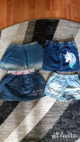 Вещи пакетом для девочки 110-116