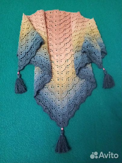 Бактус шаль платок косынка