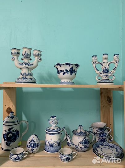 Старая гжель СССР