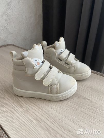 Ботинки на девочку 21 размер