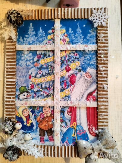 Новогодняя поделка Серебряное копытце