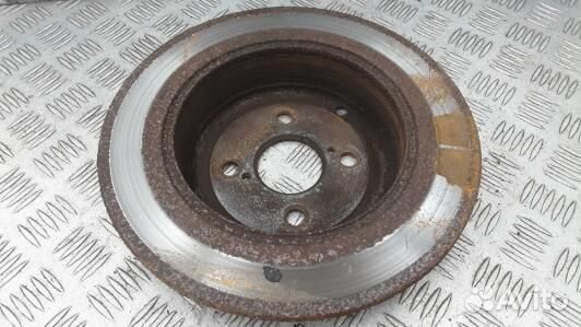 Диск тормозной задний toyota corolla E12 (LBG17LR0