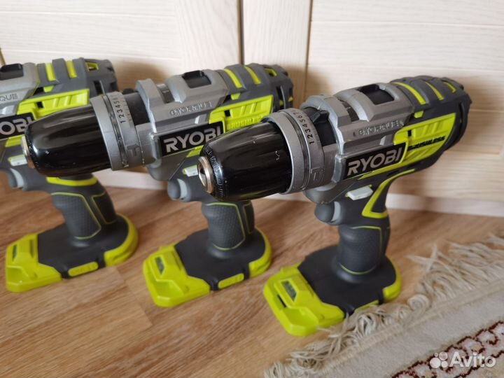 Аккумуляторный ударный шуруповерт Ryobi One+