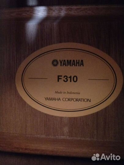 Гитара Yamaha f310 с чехлом