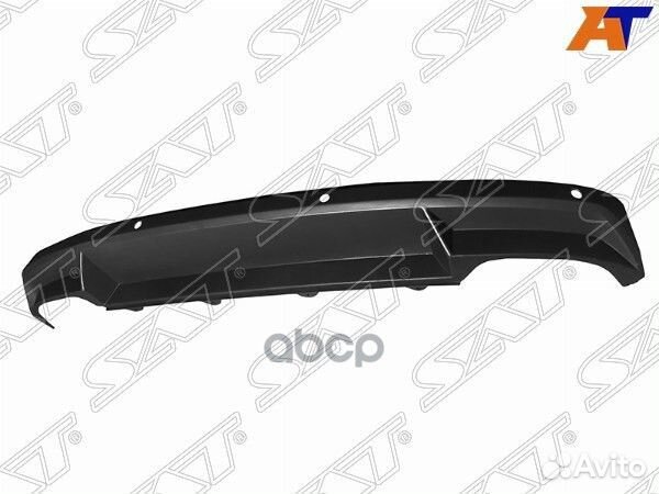 Спойлер заднего бампера skoda octavia 13-20 по