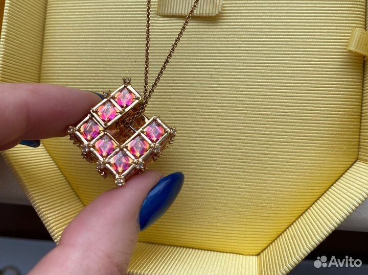 Swarovski подвеска кулон кольцо curiosa