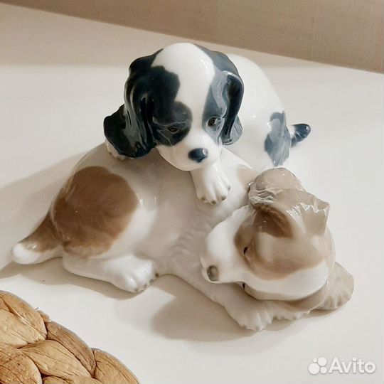 Статуэтка фарфор собаки Испания,нао Ллардо