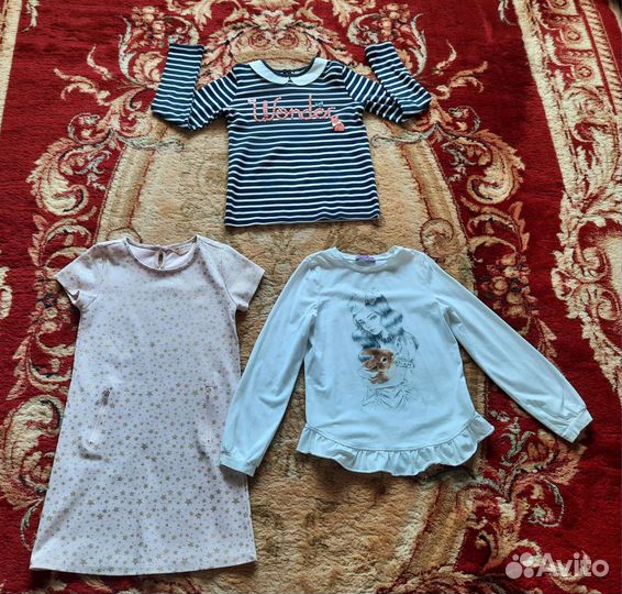 Вещи пакетом на девочку 134