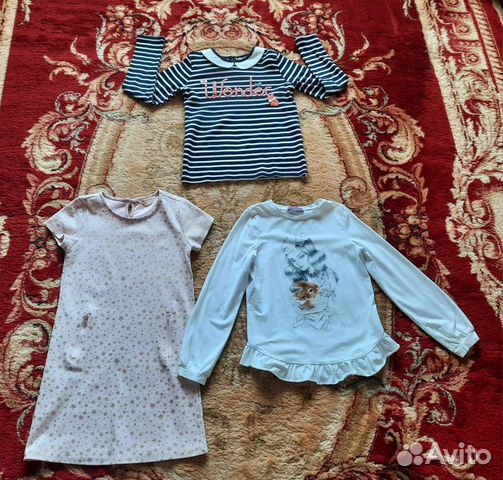 Вещи пакетом на девочку 134