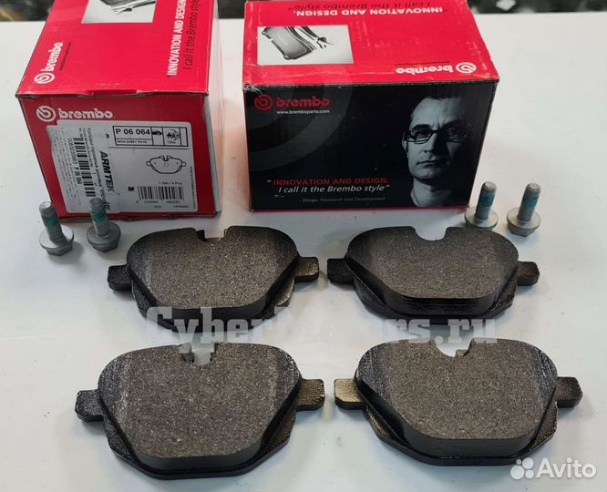 Колодки тормозные задние Brembo BMW F10/F11