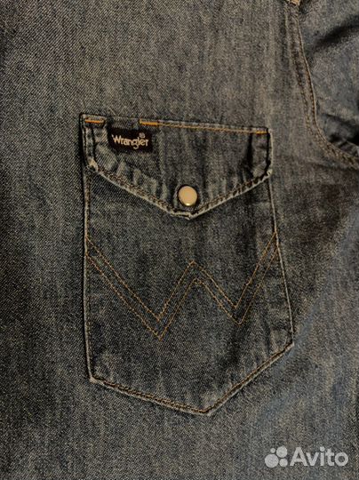 Рубашка Wrangler Made in USA Vintage мужская