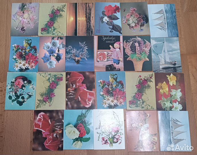 Открытки советские коллекционные ретро СССР