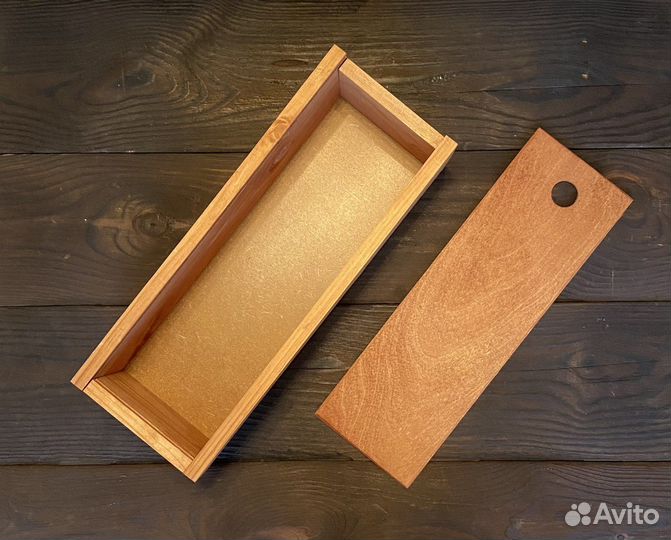 Бокс деревянный под бутылку