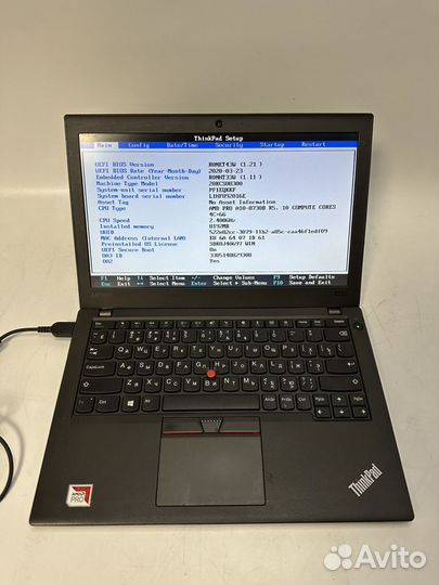 Lenovo thinkpad a275