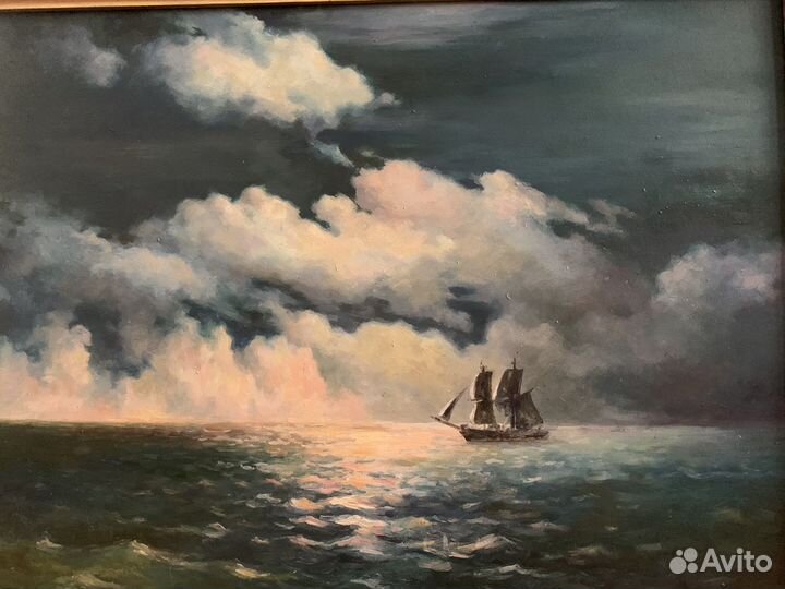 Картина маслом 82х64