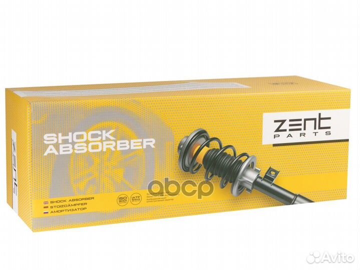 Амортизаторы подвескиzentparts Z00307 zentparts