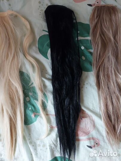 Волосы на лентах