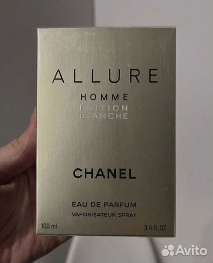 Духи Allure Homme Edition Blanche Chanel