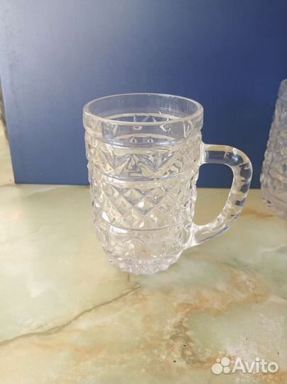 Кружка пивная хрусталь СССР