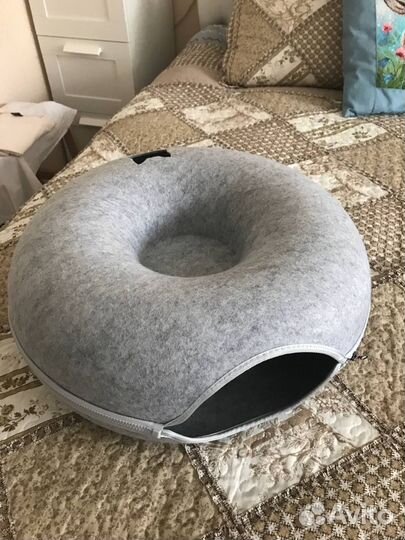 Домик для кошки бублик