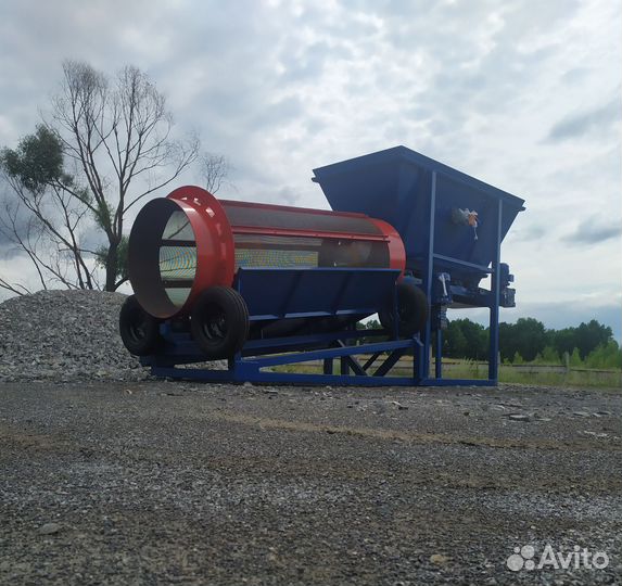 Барабанный грохот / Просеиватель / Троммель / Сортировочный комплекс