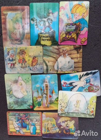 Календарики и наборы открыток