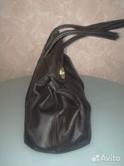 Сумка натуральная кожа Mascotte