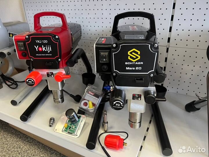 Запчасти на окрасочный аппарат Schtaer Mars 20
