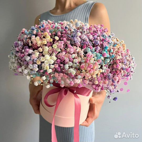 Букет из гипсофилы