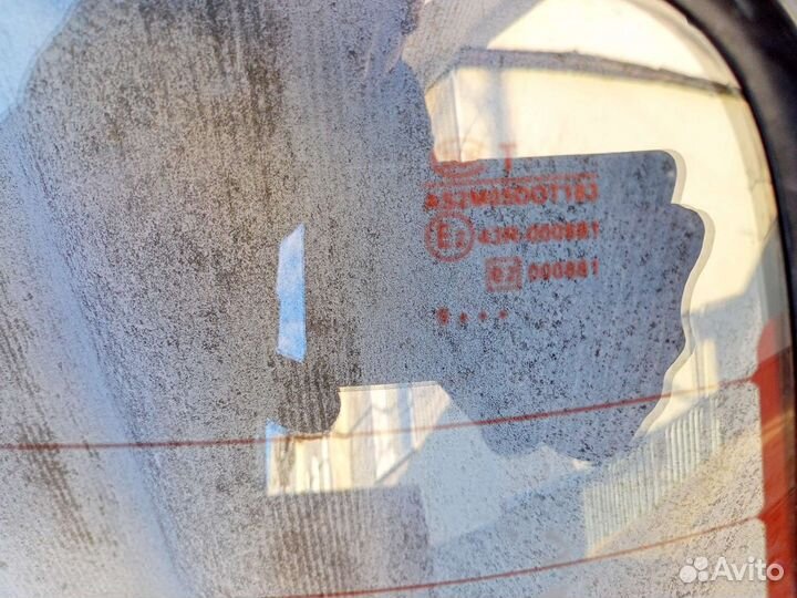 Стекло заднее 2107