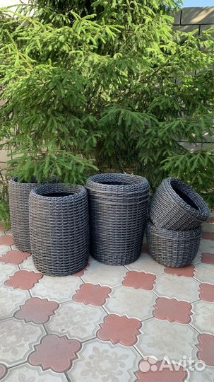Вазоны кашпо высокое для цветов уличное