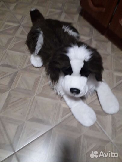 Мягкая реалистичная игрушка Сенбернар, фирма Fancy