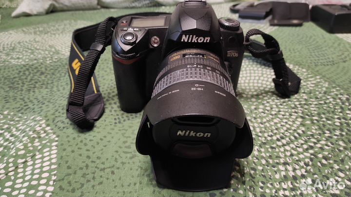 Зеркальный фотоаппарат Nikon D70s KIT