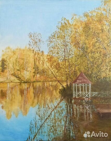 Картина маслом на холсте пейзаж