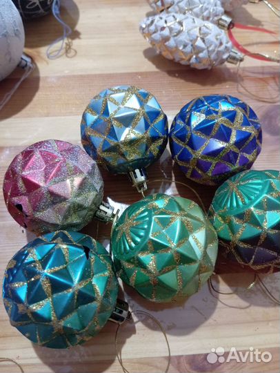 Новогодние украшения пакетом