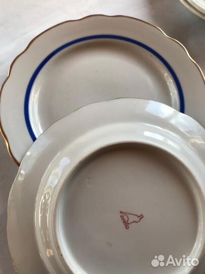 Тарелки дулево СССР