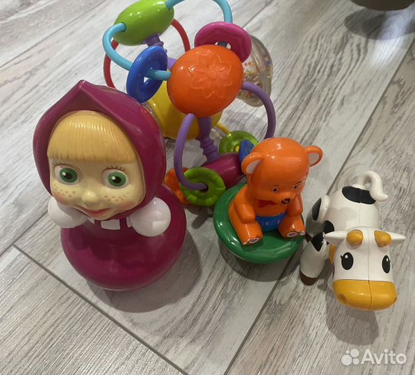 Неваляшка и развиыающие игрушки