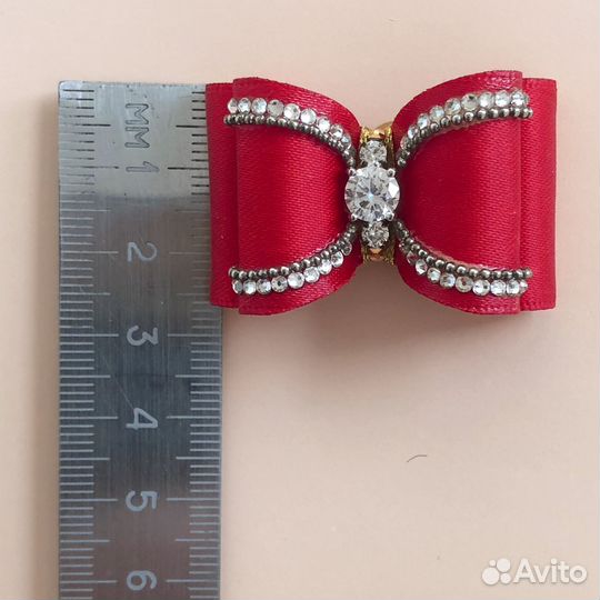 Бантики выставочные ручной работы для собак