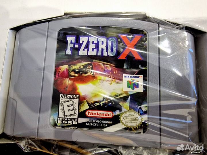 F-zero X для nintendo 64