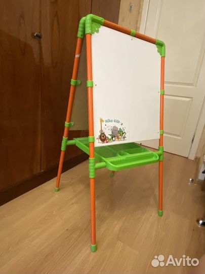 Магнитно меловая доска