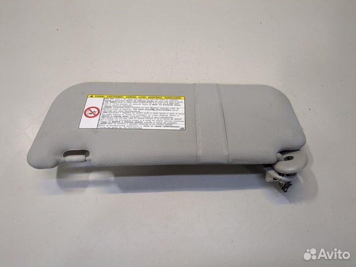 Козырек солнцезащитный Toyota Corolla E15, 2008