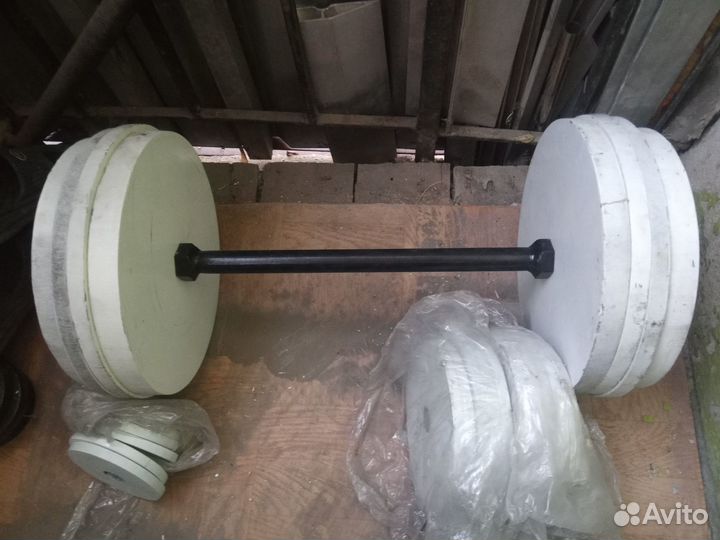 Штанга-гантель