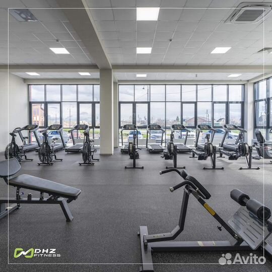 Тренажеры, оснащение фитнес залов, студий, улицы