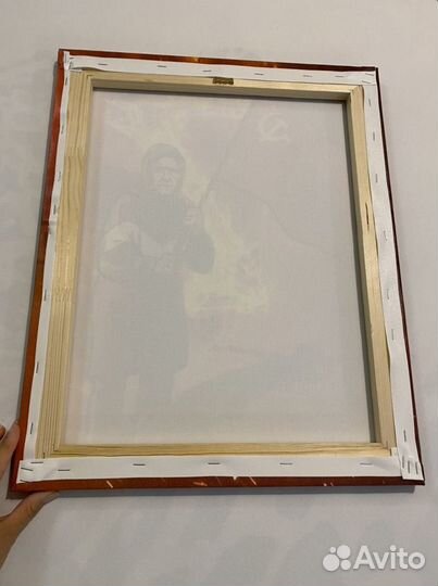 Бабушка с флагом